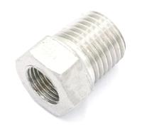 304 Stainless Steel Reducer 1/4" BSP Male Thread to 1/8" BSP Female Thread Reducing Bush adapter Fitting Gas Air Water Fuel
