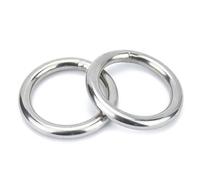 304 Stainless Steel Seamless O Ring Kit 70mm ID 6mm to 12mm Width)(WD:12mm(2pcs))