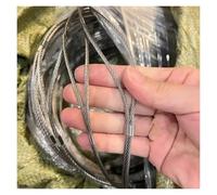 304 Stainless Steel Wire Rope Netting 10cm/1.5mm Flexible Cable Railing Grille Climbing Plant Support Safety Fall Protection Fence (0.8x23m)