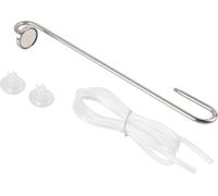304 Surface miroir en acier inoxydable Aquarium externe en forme de U Diffuseur d'oxygène Réservoir à poissons CO2 Attirail d'air atomiseur (30 cm)
