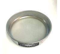 304 tamis d'essai en acier inoxydable, Tamis de laboratoire for test de sol, cadre de 30 cm, ouverture de 0,075 à 60 mm, couvercle en acier inoxydable galvanisé(1mm)
