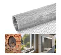 304 Tissé en Acier Inoxydable, Grille Anti Rongeur Grillage Maille Fine | Résistant Déchirure pour Ventilation Domestique, Moustiquaire Fenêtre, Filtre, Facile Découper(0.6x9m/1.97x29.52ft)