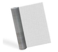 304 Treillis Soudé D'acier Inoxydable, 12 MM Trou Jardin Maille Métalliquem, Métallique Clôture pour Jardin Animaux Clôture à Poulailler Enclos pour Lapins(1.2mx3m(47.2inx9.8ft))