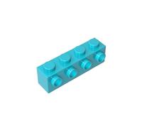 30414 Charnière Brique Spéciale 1x4 avec 4 Studs sur Un Côté 50 Pièces GDS-637 Compatible avec Lego Briques de Construction Couleur:Azzurro Medio 322