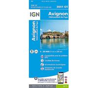 IGN Avignon / Châteauneuf-Du-Pape - Carte topographique Taille unique