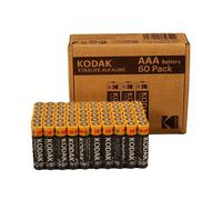 Kodak Piles AAA Xtralife - Alcalines LR03 1,5V - Pack de 60 Jaune