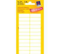 étiquettes multi-usages, 32 x 10mm, blanches