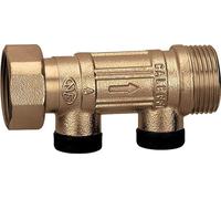 304650 1''F X 1''M Clapet anti-retour. CALEFFI connexion casquette mobile