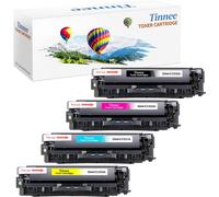 304A Toner Compatible avec HP HP 304A CC530A CC531A CC532A CC533A pour HP Color Laserjet CP2320 CM2320NF CM2320FXI CP2025 CP2025N CP2025DN (1 Noir, 1 Cyan, 1 Magenta, 1 Jaune)