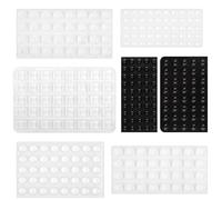 304pcs Points de Bosse pour Malvoyants, Styles Assortis Aides à Lecture Aveugle, Tactiles Surélevés Autocollants Braille à Points de Bosse Meilleur Cadeau pour Basse Vision Personnes Âgées