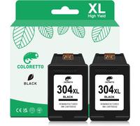 304XL Ink Cartridge Replacement for HP 304 XL Black Deskjet 2600 3700 2620 2621 2622 2630 3752 3722 3724 3730 3732 3752 Envy 5000 5010 5012 020 5 030 5032 5055 5058 5052