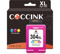 304XL Ink Cartridges Replacement for HP 304 XL Envy 5000 5010 5020 5030 5032 5052 5055 5058 DeskJet 2620 2625 2630 2652 2632 3720 3730 3755 0 376 0 3762 3764 AMP 100 125 Printer