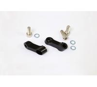 305-130 Shin Yo Noir, Spiegelverlängerug Avec Filetage à Droite Honda Suzuki