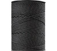 305 m de fil de clôture en polyester - Clôture de pâturage très résistante avec une force de traction de 272 kg - Clôture de sécurité durable pour l'élevage et l'agriculture