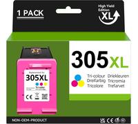 305 XL Ink Cartridge Replacement for HP 305 XL Colour Cartridge for HP 305 305XL for HP DeskJet 2720E 2720 2700E 2700 2710E 2710 2721E 2723E 4120E Envy 6000 6020 6020E 6033 2E