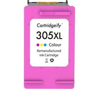 305 Xl Tri-Couleur Cartouche D'Encre Compatible Avec Hp 305 305Xl, Pour Deskjet 2320, Envy 6010 6010E 6020 6020E 6022 6022E 6030 6030E 6032 6032E 6420E 6430E, Envy Pro 6420 6422 64[ENC943114]