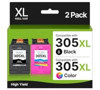 305XL Cartouches d'encre Compatible pour HP 305 Noir & Couleur