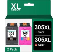 305XL Cartouches d'encre pour HP 305 XL Cartouches pour HP DeskJet 2700 2710 2720 DeskJet Plus 4110 4120 Envy 6010 6020 6032 Envy Pro 6400 6420