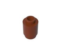 3062 Brique Ronde 1x1 avec Stud Ouvert 50 Pièces GDS-605 Compatible avec Lego Briques de Construction Couleur:Marrone rossastro 192