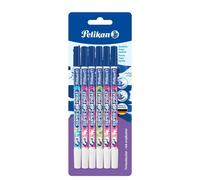 [306696] Pelikan Effaceur d'encre Super Pirat 850F/B, 6 pièces