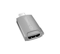 306704 USB-C Adaptateur [1x T mâle - 1x USB-C mâle] gris