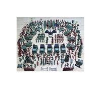 307PCS/Kit Petits Soldats Figurine Tank Sable Armée Modèles Militaire Jouet Enfant