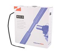 308-30300 Tuyau rétractable sans colle 3:1 3mm L: 10m noir -50-125°C HELLERMA