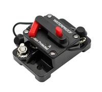 30A 40A 50A 60A 70A 80A 100A 120A 150A 200A 250A 300A AMP disjoncteur fusible réinitialiser 12-48V DC véhicule, bateau et automobile étanche(200A)