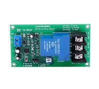 30A DC 12V Module de relais temporisé Module de minuterie de retard 0.1-5 secondes Plage de temps Module de relais de retard Fournitures électriques de haute précision Temps de la carte de relais