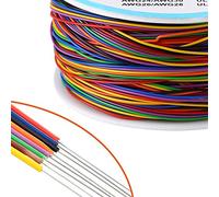 30AWG Coloré Câble, Câble de test en cuivre à 8 fils B - 30-1000 250M P/N B-30-1000 250M, en cuivre fin étamé, pour ordinateur portable, carte mère, écran LCD