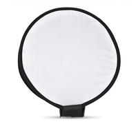 30cm/40cm Mini Portable Softbox Pliable Rond Beauté Plat Flash Diffuseur Softbox avec Sac de Rangement Universel Softbox Rond pour Appareil Photo Flash(40cm)
