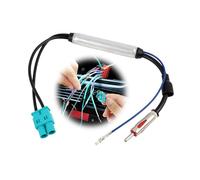 30cm Adaptateur Convertisseur Double Fakra Z vers Connecteur DIN, Amplificateur de Signal d'Antenne Autoradio, Booster de Signal FM AM pour Récepteur, Amplificateur Antenne Autoradio Voiture