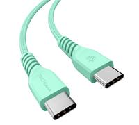 30cm Câble USB C vers USB C 60 W, Câble tressé de Type C vers C Charge Rapide Compatible avec iPhone 15, iPad Pro, MacBook, Samsung Galaxy S24/S23/A14/A15/A25/A35/A34/A55/A54/A05s/A04s, etc