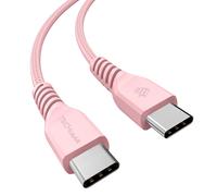 30cm Câble USB C vers USB C 60 W, Câble tressé de Type C vers C Charge Rapide Compatible avec iPhone 15, iPad Pro, MacBook, Samsung Galaxy S24/S23/A14/A15/A25/A35/A34/A55/A54/A05s/A04s, etc