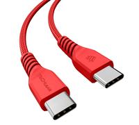 30cm Câble USB C vers USB C 60 W, Câble tressé de Type C vers C Charge Rapide Compatible avec iPhone 15, iPad Pro, MacBook, Samsung Galaxy S24/S23/A14/A15/A25/A35/A34/A55/A54/A05s/A04s, etc