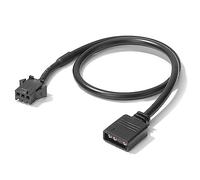 30cm Carte Mère RGB Adaptateur Câble Conversion 5V 3Pin/12V 4Pin RGB LED Bande Lumineuse pour PC Ordinateur Lumière LED Ligne Bande