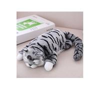 30cm Cat électrique drôle Simulation électrique Cat rouleau en peluche Animaux Chats Jouets pour enfants