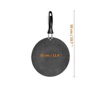 30cm Flat Pan Non-stick Crepe Steak Bread Pancake Pan Cooker Egg Frying Griddle