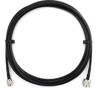 30cm N mâle vers RP-TNC mâle Câble coaxial RG58 - 0.3 mètres de câble d'antenne à faible perte 50 Ohms câble d'extension - pour routeur WiFi Antenne WLAN (RPTNC - TNC avec polarité inversée, Female Pi