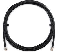 30cm RP-TNC femelle à RP-TNC femelle Câble coaxial RG58 - 0.3 mètres de câble d'antenne à faible perte 50 Ohms Câble d'extension - pour routeur WiFi Antenne WLAN (RPTNC - TNC avec polarité inversée)