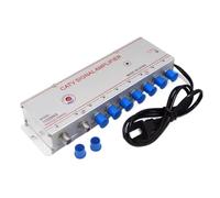 30DB 1030MK8 1 entrée 8 sorties amplificateur de Signal de télévision par câble, amplificateur de Signal de télévision par câble numérique analogique Pour les débutants