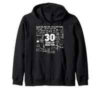 30e Anniversaire 30 Ans drôle Chimie Nerd Humour Geek Sweat à Capuche