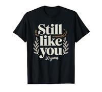 30e Anniversaire Couple Trente Ans De Mariage Étape Clé T-Shirt
