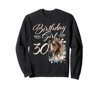 30e Anniversaire Fille Amoureux des Chevaux 30 Ans Sweatshirt
