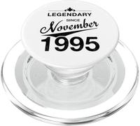 30e Anniversaire Né en Novembre 1995 Vintage 30 Ans d'âge PopSockets PopGrip pour MagSafe