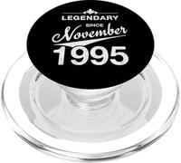 30e Anniversaire Né en Novembre 1995 Vintage 30 Ans d'âge PopSockets PopGrip pour MagSafe
