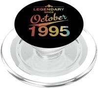 30e Anniversaire Né en Octobre 1995 Vintage 30 Ans d'âge PopSockets PopGrip pour MagSafe