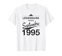 30e anniversaire Né en Septembre 1995 Vintage 30 ans d'âge T-Shirt