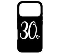 30e Anniversaire, pour Femme, Trente, 30 Ans, Mignon Coque pour iPhone 17 Pro