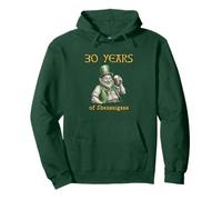 30e Anniversaire St Patrick's Day 30 Years of Shenanigans Irish Sweat à Capuche
